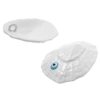 Limpet:Painted:Motif:Elemenτ:white