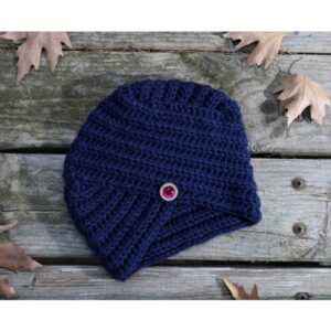 Cross Knitted Hat 3 1