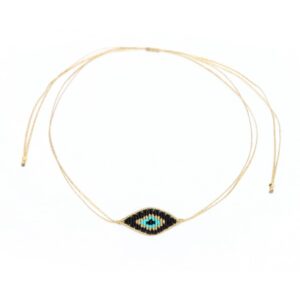 Macrame Eye Necklaces 3