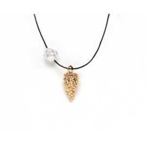 Pinecone necklace 1