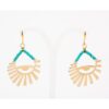 Sun earrings