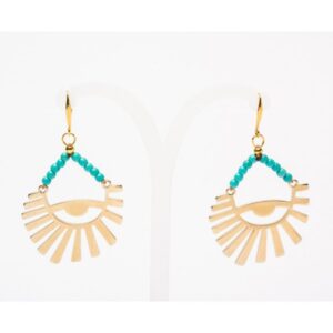 Sun earrings