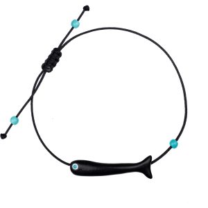 Black:Sardine:Bracelet