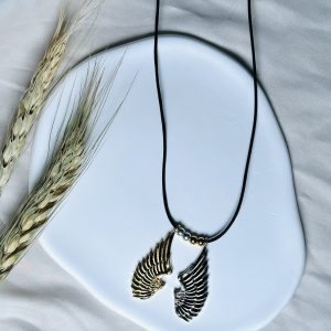 Double:wings:necklace