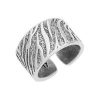 Animal:Print:Zebra:Ring:silver