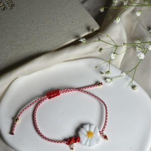 Μαρτης:Βραχιολι:λουλουδι:1